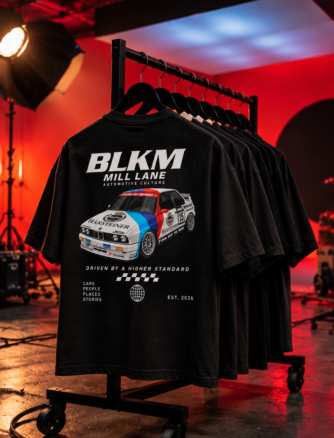 BLKM X MILL LANE VINTAGE RACECAR